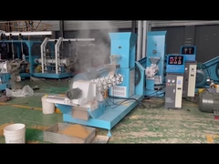 สายการผลิตอาหารปลาลอยน้ำสแตนเลสขนาด 1-12 มม. มอเตอร์กำลังหลัก 5.5-132kw