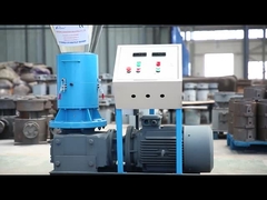 Flat Die Wood Pellet Granulator ขี้เลื่อยไม้ Crusher Wood Pellet Mill สำหรับท่อนไม้