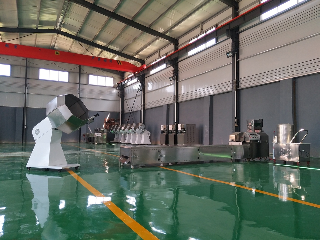 สายการผลิตเม็ดอาหารสัตว์ 5.5kw สายการผลิตอาหารสัตว์ปีกปลาลอยน้ำ