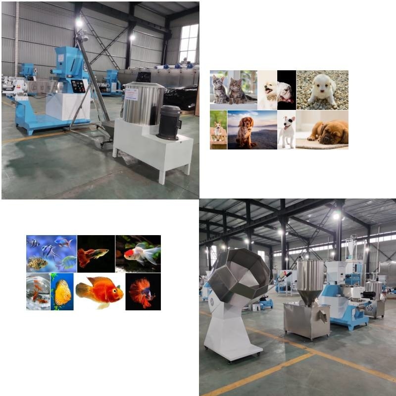 สายการผลิตพัฟฟีด Extruder อัตโนมัติ 50 กก. / ชม. ถึง 5,000 กก. / ชม