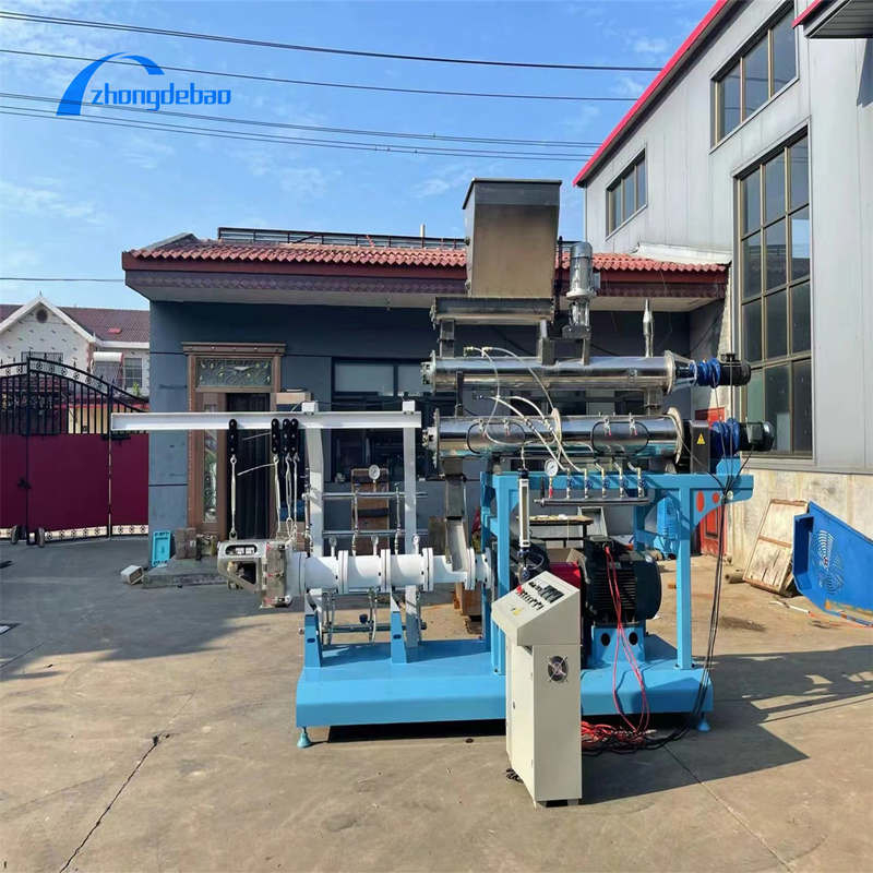 สายการผลิตอาหารปลาลอยน้ำ 6-10 ตัน สายการผลิตอาหารปลา 0.75-3kw