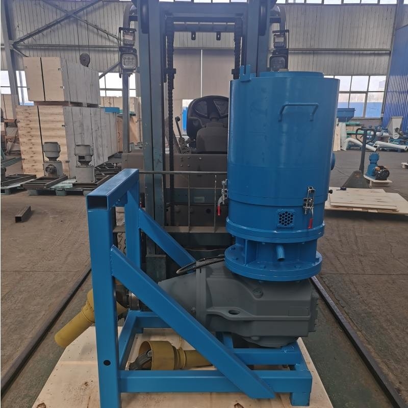 250-350 กิโลกรัม / ชั่วโมง 36hp PTO โรงสีเม็ดไม้ Pelletizer สำหรับเม็ดเชื้อเพลิง