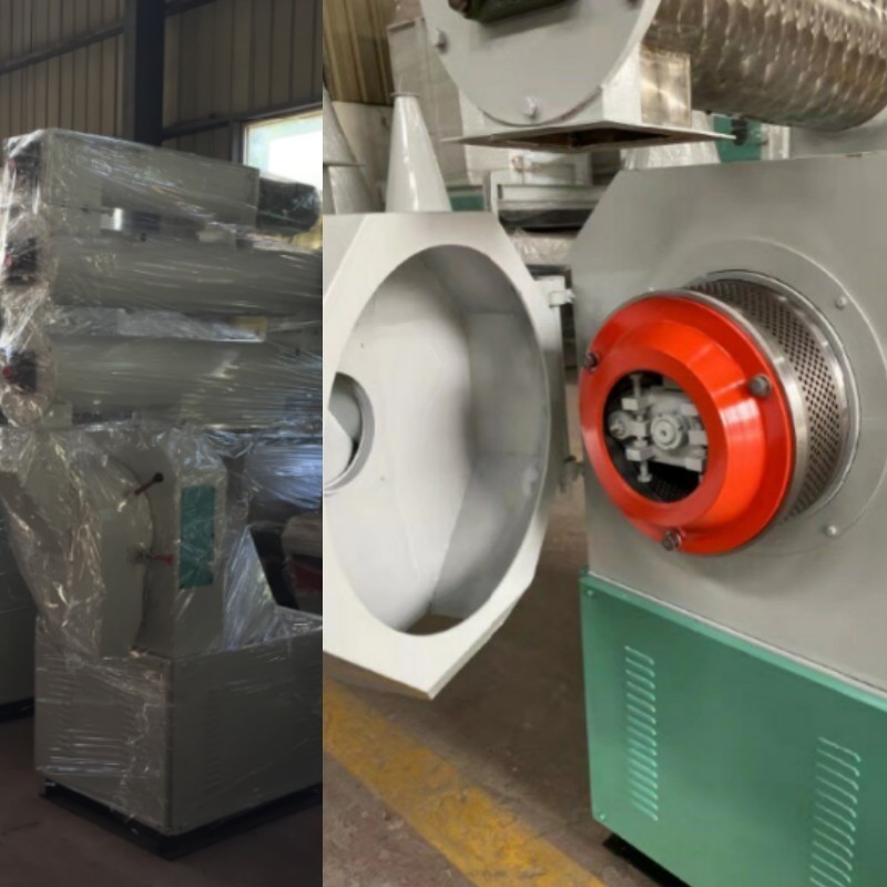 1Ton / H เครื่องอัดเม็ดกระต่ายวัวอาหารไก่ 22kw เครื่องอัดเม็ดสำหรับอาหารปลา