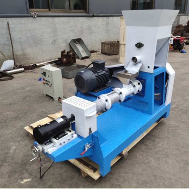 เครื่องอัดรีดอาหารปลาชนิดแห้ง 1 เฟส Triphase Cat สุนัขอาหาร Extruder 5.5-160 KW