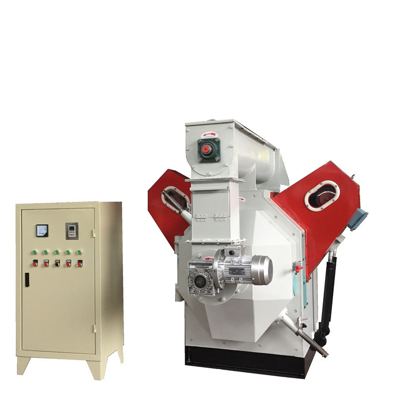 0.8-4t/H โรงงานเม็ดแนวนอนอาหารสัตว์แหวนเครื่องอัดเม็ดตาย 55kw