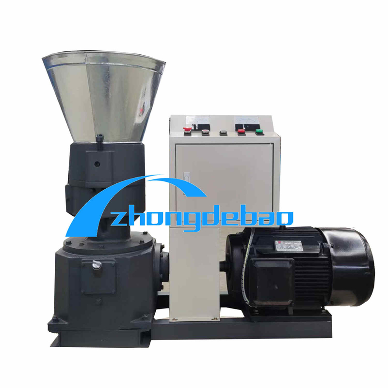 เครื่องอัดเม็ดอาหารหมู 7.5kw 80-100 กก. / ชม. เครื่องอัดเม็ดอาหารไก่ขนาดเล็ก