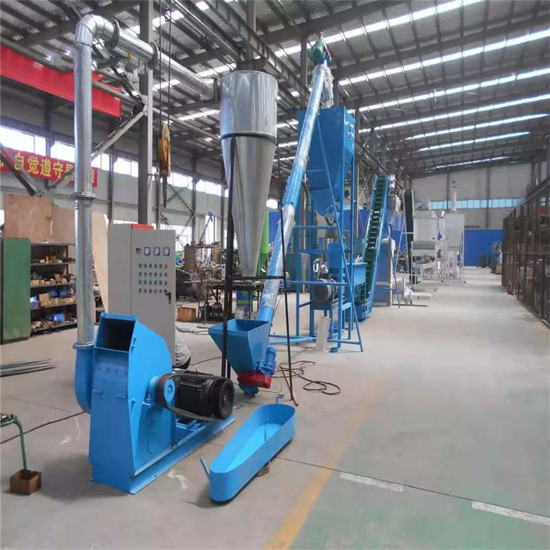 500-1000kg/H สายการผลิตก้อนผงไม้ / สายการผลิตก้อนผงชีวภาพ 87KW