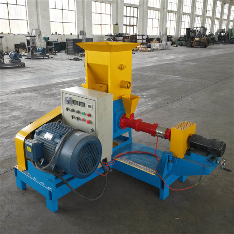 ปลาที่เรียบง่าย ไดแห้ง ปลาอาหาร Extruder ปลาปลาปลาลอย pellets 60-80 กิโลกรัม / ชั่วโมง การทํา pellets