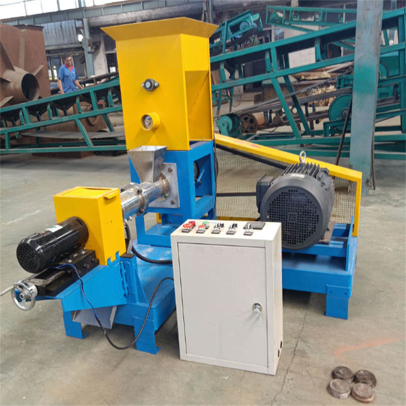 ปลาที่เรียบง่าย ไดแห้ง ปลาอาหาร Extruder ปลาปลาปลาลอย pellets 60-80 กิโลกรัม / ชั่วโมง การทํา pellets