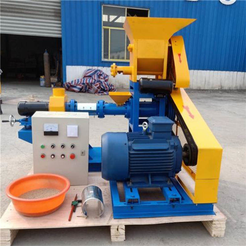ปลาที่เรียบง่าย ไดแห้ง ปลาอาหาร Extruder ปลาปลาปลาลอย pellets 60-80 กิโลกรัม / ชั่วโมง การทํา pellets