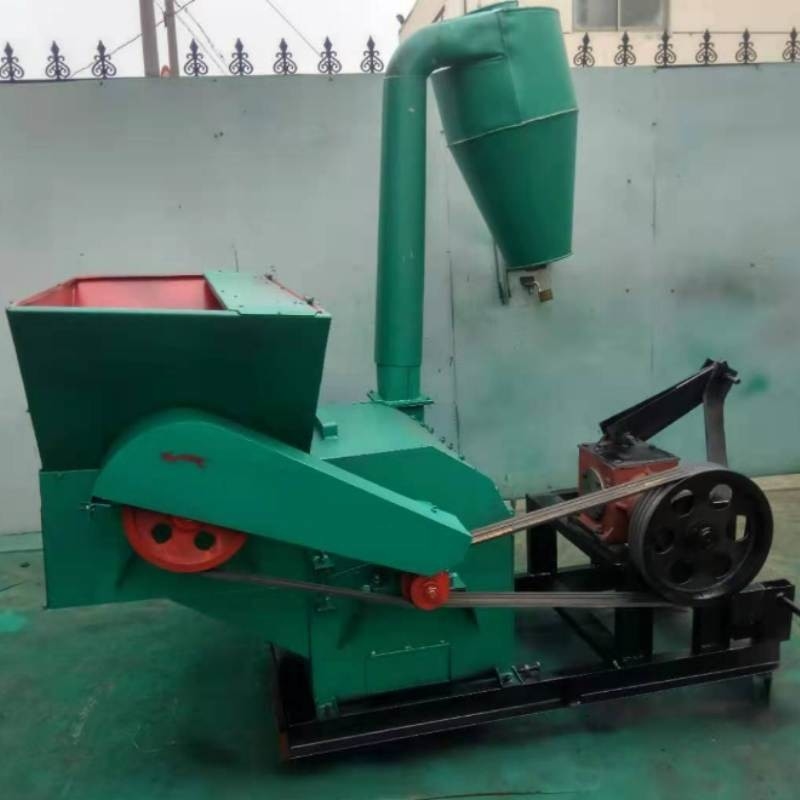 0.9-2t/H Output Grinder Crusher Machine 22kw เครื่องบดไม้สีที่กําหนดเอง