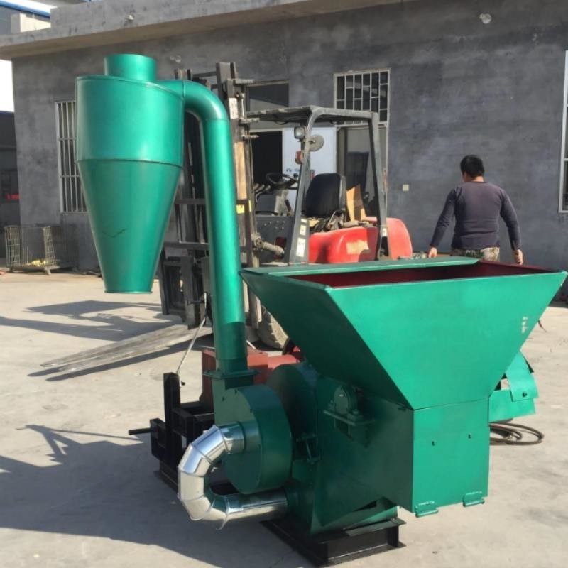 0.9-2t/H Output Grinder Crusher Machine 22kw เครื่องบดไม้สีที่กําหนดเอง