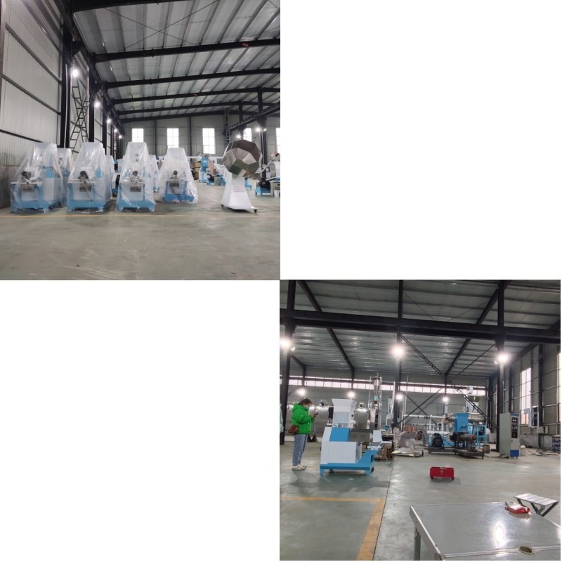 อัตโนมัติ แบบแห้ง ปลา Feed Extruder ไฟไฟฟ้าสําหรับการผลิตขนาดใหญ่