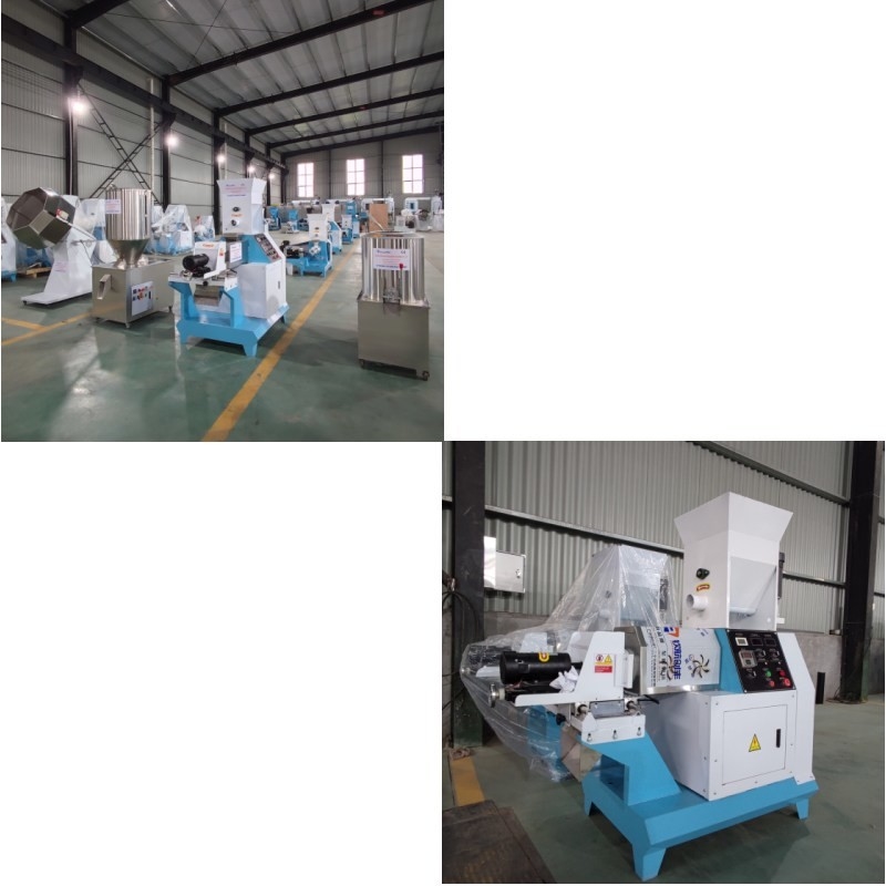 อัตโนมัติ แบบแห้ง ปลา Feed Extruder ไฟไฟฟ้าสําหรับการผลิตขนาดใหญ่