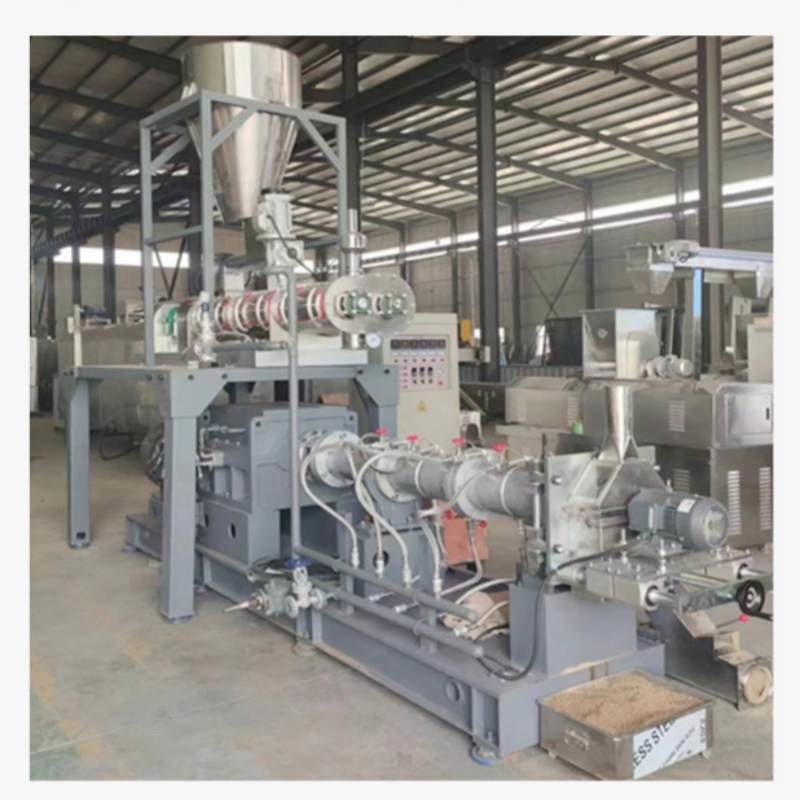 อัตโนมัติอย่างเต็มที่ เครื่องบดอาหารลอย เครื่องผลิตอาหารปลาลอย 5.5KW