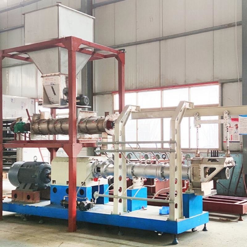 อัตโนมัติอย่างเต็มที่ เครื่องบดอาหารลอย เครื่องผลิตอาหารปลาลอย 5.5KW