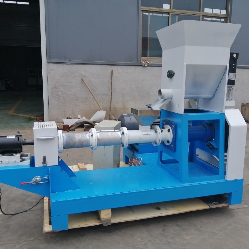60kg/h - 100kg/h เครื่อง extruder pellets สําหรับเครื่องเลี้ยงปลาชนิดแห้ง