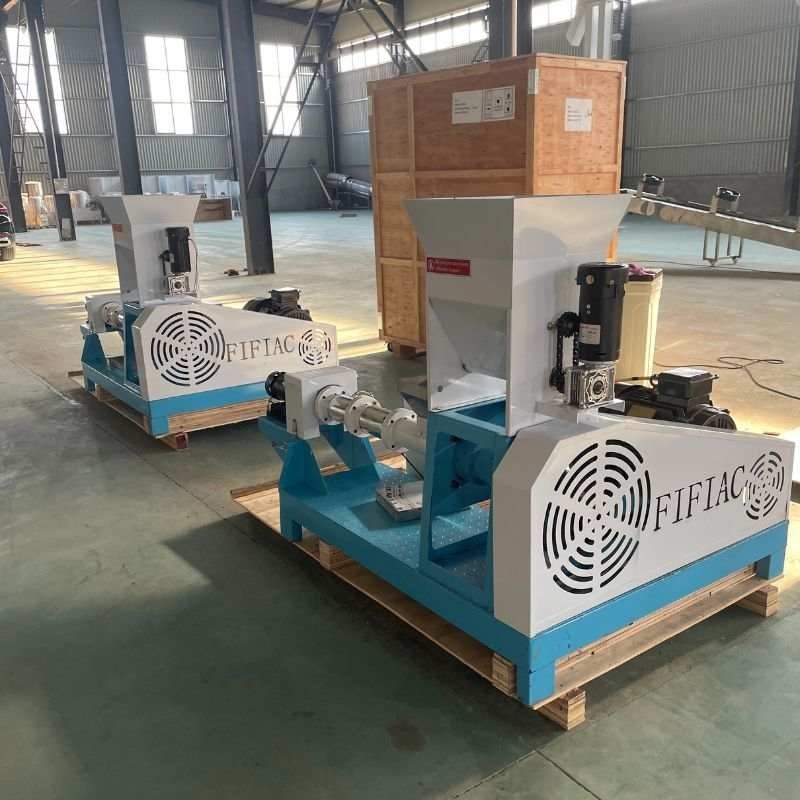 DGP Dry Type Floating Fish Feed Dog Food Extruder Single Screw Granulator เมล็ดเมล็ดข้าวโพด ข้าวโพด โซยา Extruder
