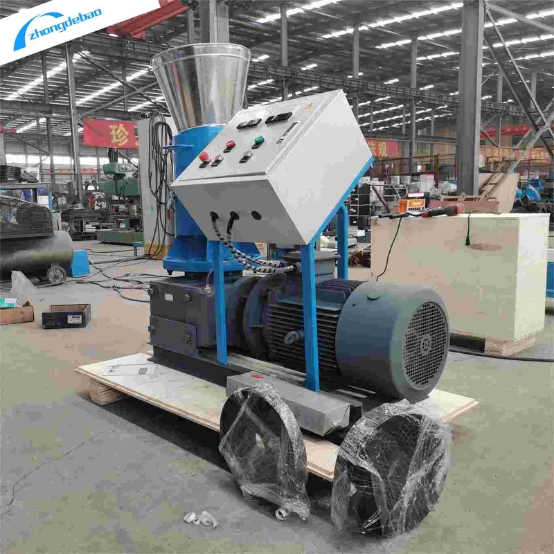 เครื่องเคลื่อนย้ายม้วนไม้เมลเล็ต Mill 240-340 KG/H สําหรับ Biomass Wood Sawdust