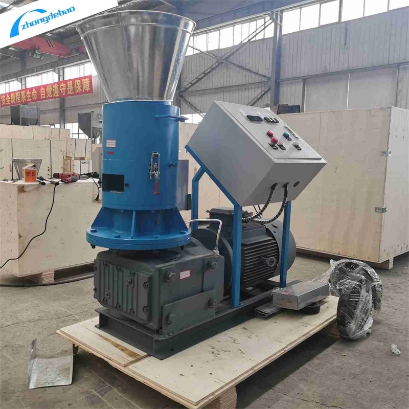 เครื่องเคลื่อนย้ายม้วนไม้เมลเล็ต Mill 240-340 KG/H สําหรับ Biomass Wood Sawdust