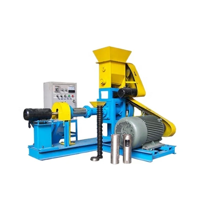 เครื่องบดอัดไฟฟ้าสําหรับการทําความร้อนด้วยสกรู Feed Extruder มีกําลัง 40-2000kg/h และควบคุมอุณหภูมิแบบดิจิตอล