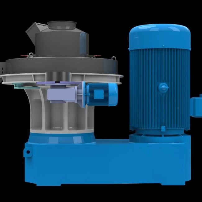 เครื่องผลิตเม็ดไม้ขนาดใหญ่ Biomass เครื่องผลิตเม็ดไม้