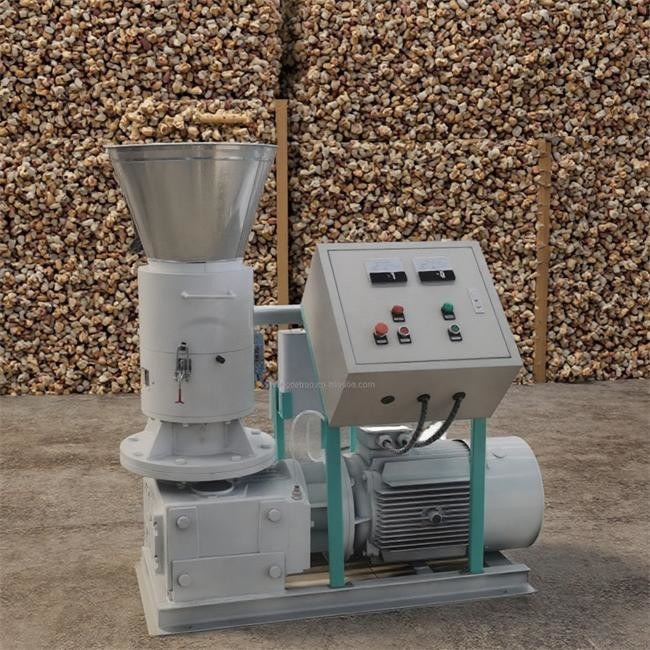 เครื่องปลูกไม้ใหม่ Biomass Waste Sawdust Pellet Mill สําหรับอุตสาหกรรมอาหารและการเกษตร