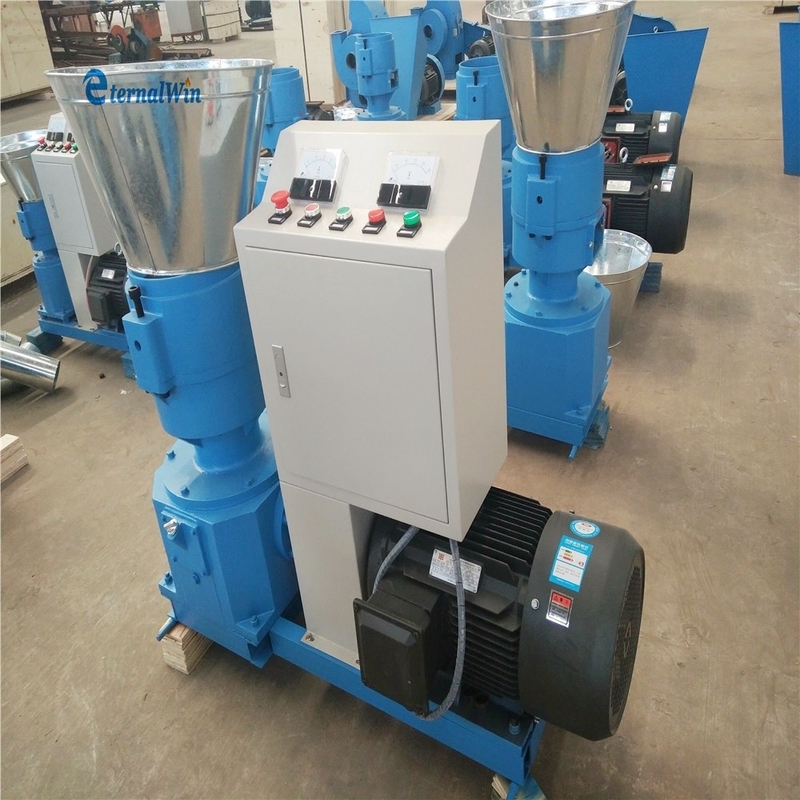 200-300 KG/H Feed Pellet Mill เครื่องแปรรูปอาหารสัตว์ที่มีผลผลผลิตสูง เครื่องแปรรูปอาหารชนิดมอเตอร์ เครื่องแปรรูปอาหารชนิด