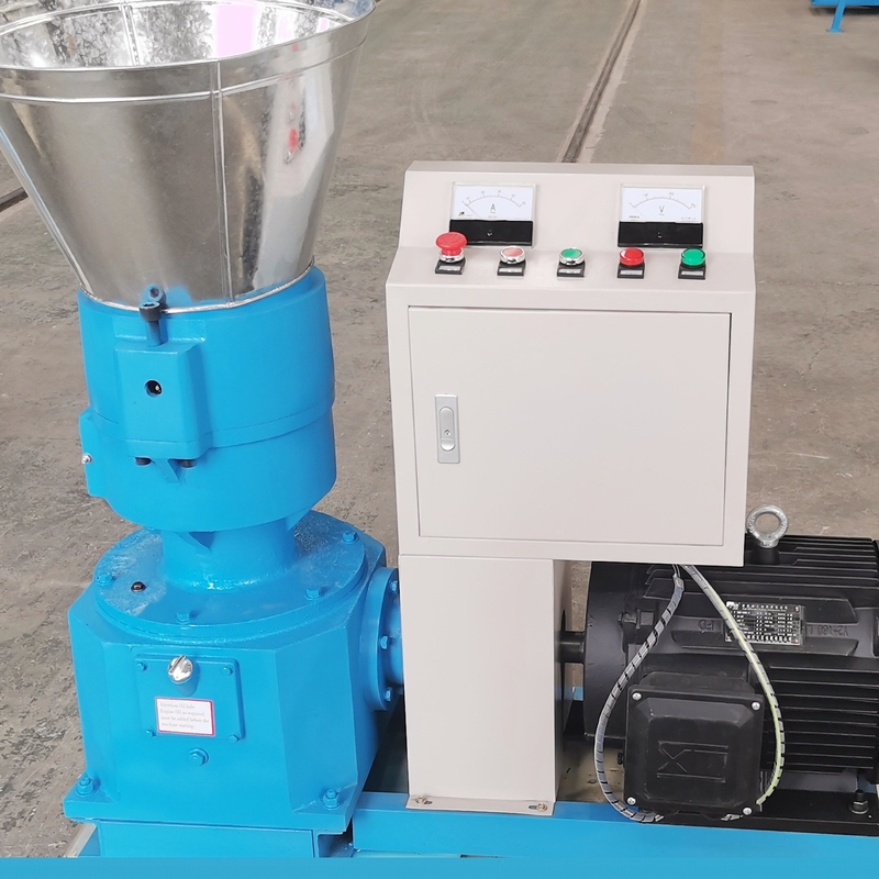200-300 KG/H Feed Pellet Mill เครื่องแปรรูปอาหารสัตว์ที่มีผลผลผลิตสูง เครื่องแปรรูปอาหารชนิดมอเตอร์ เครื่องแปรรูปอาหารชนิด