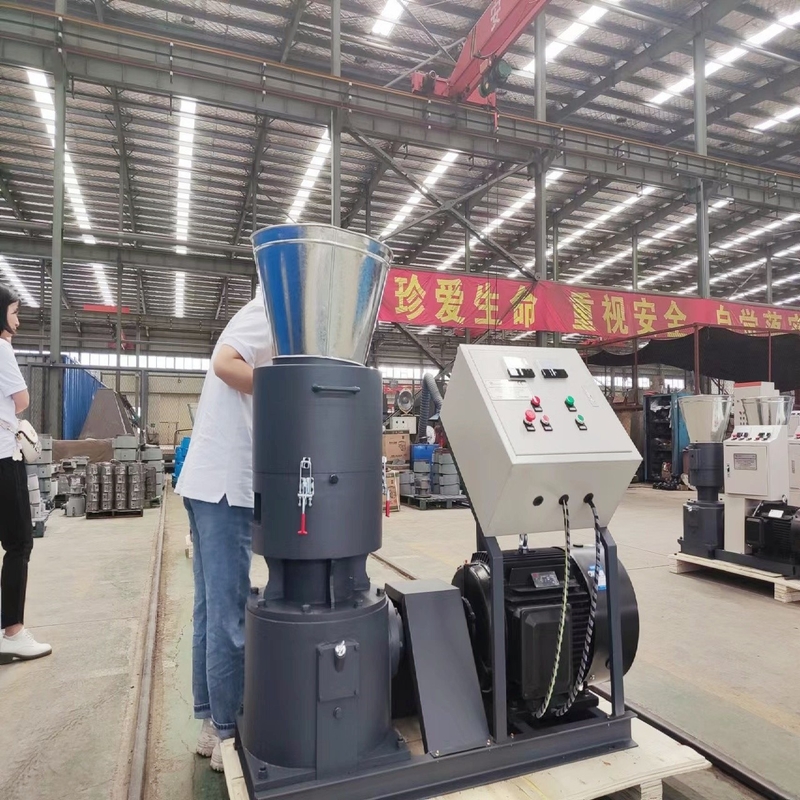 Brid Feed Making Machine เครื่องผลิตเม็ดอาหารคุณภาพดี เครื่องผลิตเม็ดไม้เคลื่อนที่ง่าย เครื่องผลิตเม็ดไม้