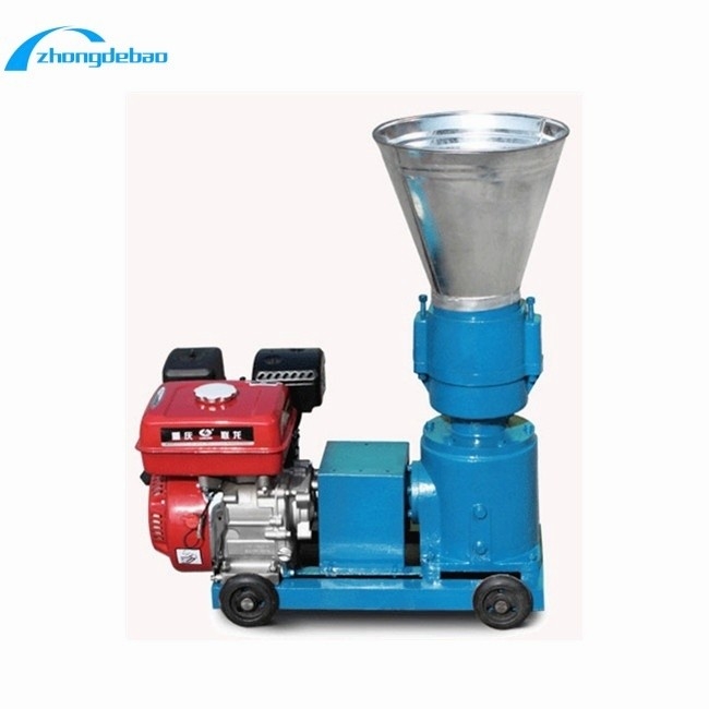 พลังงานของเครื่องยนต์ดีเซลชนิด 10HP เครื่องแปรรูปเม็ดอาหารสัตว์ 90-120kg / h ผลิตเม็ดอาหาร เครื่องทําเม็ดอาหาร