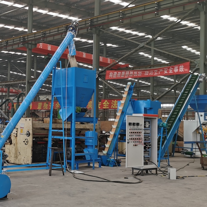 การมาถึงใหม่ 1000-5000kg / h เครื่องผลิตเมลเล็ตไม้ ผลิตผลิตสูง Set Wood Mill Line