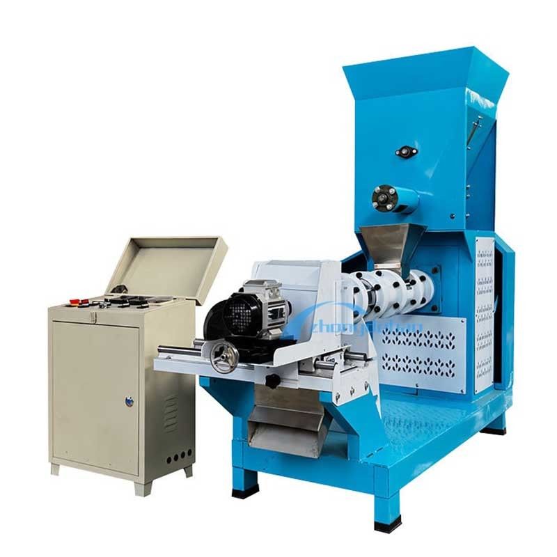 สายการผลิตการดึงหมาสัตว์เลี้ยง เครื่องจักร การผลิตอาหารปลาลอย สายการผลิตสําหรับอาหารปลาติลาเปีย