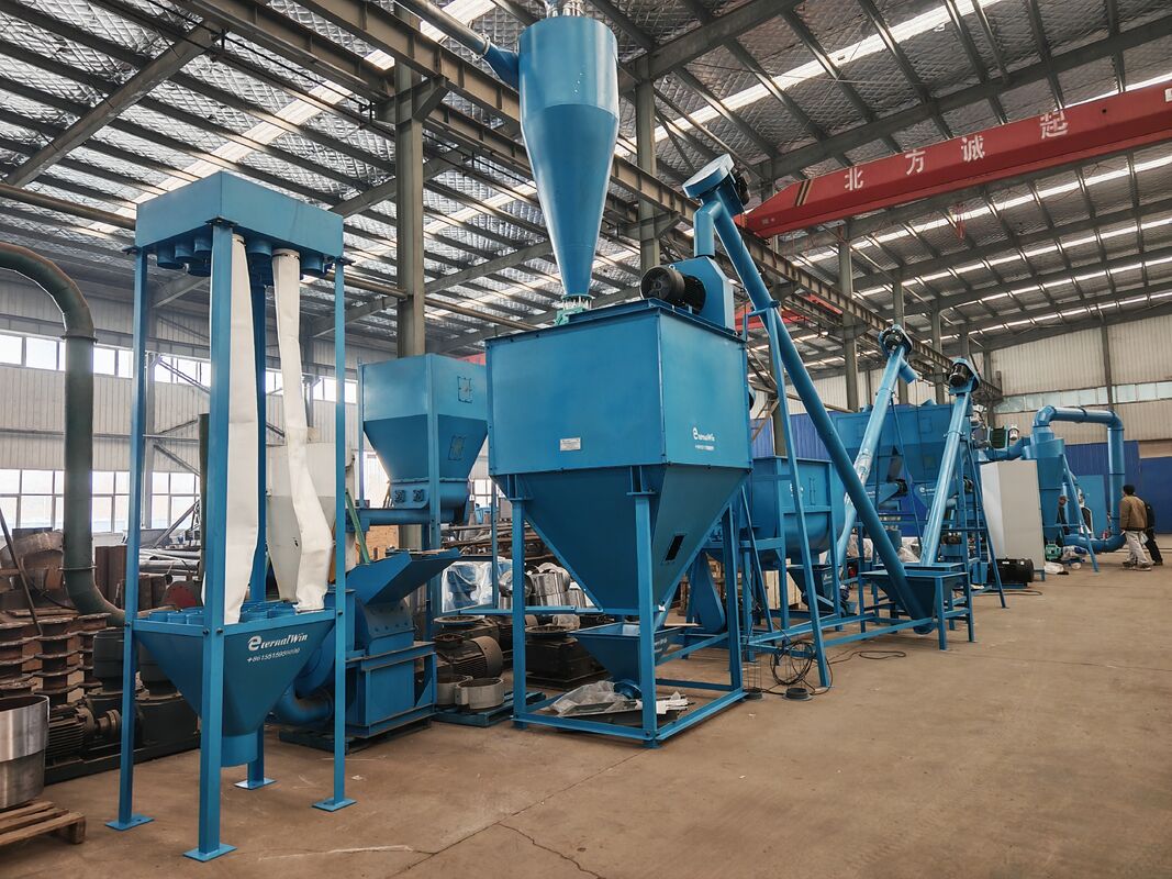 สายการผลิตอัดเม็ดอาหารสัตว์ที่ปรับแต่งได้ พร้อมวิศวกรแนะนำการติดตั้ง และแหล่งจ่ายไฟ 380V/50Hz/3 เฟส