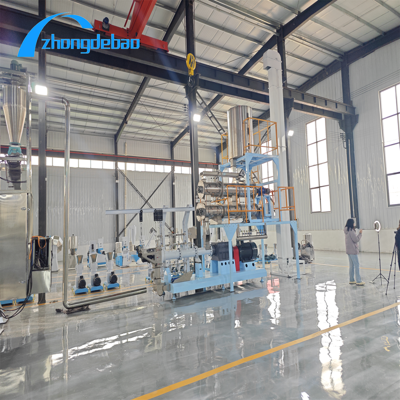 Minerals Rawmaterials Fish Feed Production System Featuring Customized Colour for Streamlined Aquaculture Feed Processing