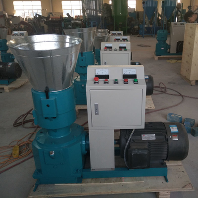 โรงงานเม็ดอาหารสัตว์ 22kw 300 กก. / ชม. เครื่องทำเม็ดอาหารสัตว์