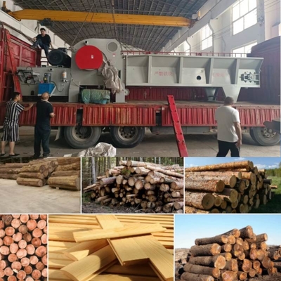 3-30kw เครื่องทำลายไม้แบบกำหนดเองเครื่องบดสาขาต้นไม้เชิงพาณิชย์