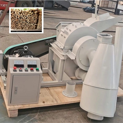 เครื่องบดไม้โรงสีค้อนเครื่องบดสำหรับเปลือกไม้ Chipper สาขาต้นไม้