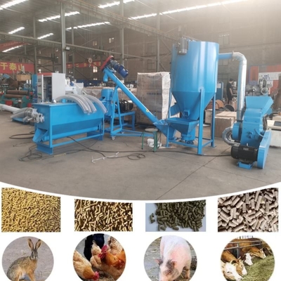 เครื่องอัดเม็ดอาหารสัตว์อัตโนมัติ 300-800 กก. / ชม. เครื่องอัดเม็ดอาหารสัตว์ไก่