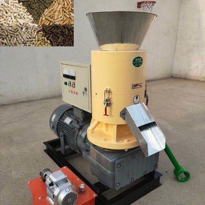 PLC 500kg / H โรงงานผลิตเม็ดไม้