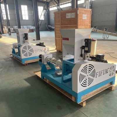 DGP Dry Type Floating Fish Feed Dog Food Extruder Single Screw Granulator เมล็ดเมล็ดข้าวโพด ข้าวโพด โซยา Extruder