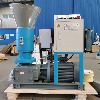 เครื่องผลิตลูกเต๋าไม้อัตโนมัติ 7.5-37KW ป้องกันการอ้วนพลังงาน
