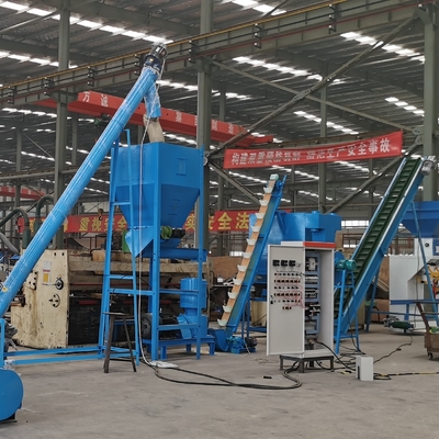 การมาถึงใหม่ 1000-5000kg / h เครื่องผลิตเมลเล็ตไม้ ผลิตผลิตสูง Set Wood Mill Line