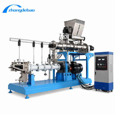 500–1000 kg/h Wet Type Twin Screw Fish Feed Extruder Machine